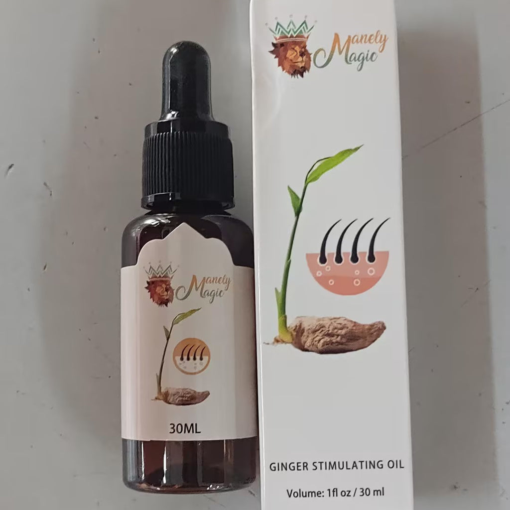 Ginger Scalp Care Essential Oil – Nourishing Treatment for Dry Damaged Hair