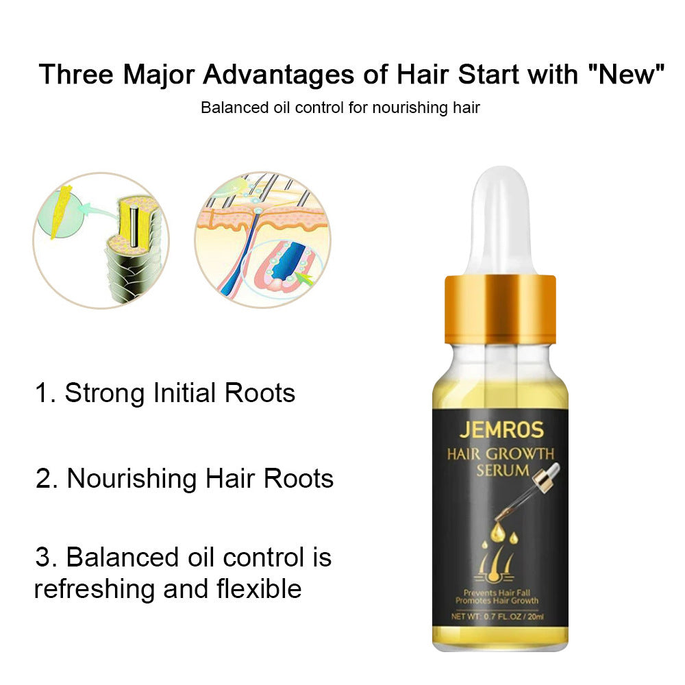 Fast-Acting Hair Growth Liquid Essential Oils for Stronger Hair Results